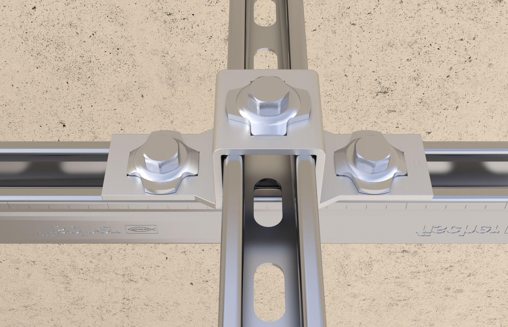 fischer push-through connector PFCN 41 zl
